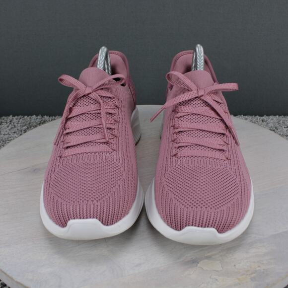 Skechers Ultra Flex 3.0 Sneakers Womens 9 Pink Mesh Comfort - Picture 3 of 9